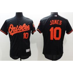 Cheap Adam Jones Orioles Jersey From China 2016 FlexBase Black #10 In Men Women Youth Size