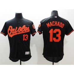 Cheap Manny Machado Orioles Jersey From China 2016 FlexBase Black #13 In Men Women Youth Size
