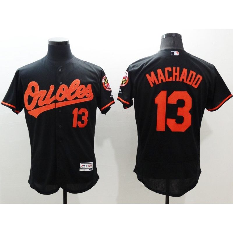 Cheap Manny Machado Orioles Jersey From China 2016 FlexBase Black #13 In Men Women Youth Size Cheap Manny Machado Orioles Jersey From China 2016 FlexBase Black #13 In Men Women Youth Size