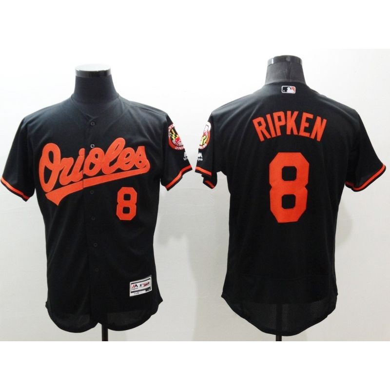Cheap Cal Ripken Orioles Jersey From China 2016 FlexBase Black #8 In Men Women Youth Size Cheap Cal Ripken Orioles Jersey From China 2016 FlexBase Black #8 In Men Women Youth Size