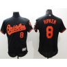 Cheap Cal Ripken Orioles Jersey From China 2016 FlexBase Black #8 In Men Women Youth Size