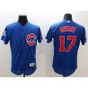 Cheap Kris Bryant Cubs Jersey From China 2016 FlexBase Blue #17 In Men Women Youth Size