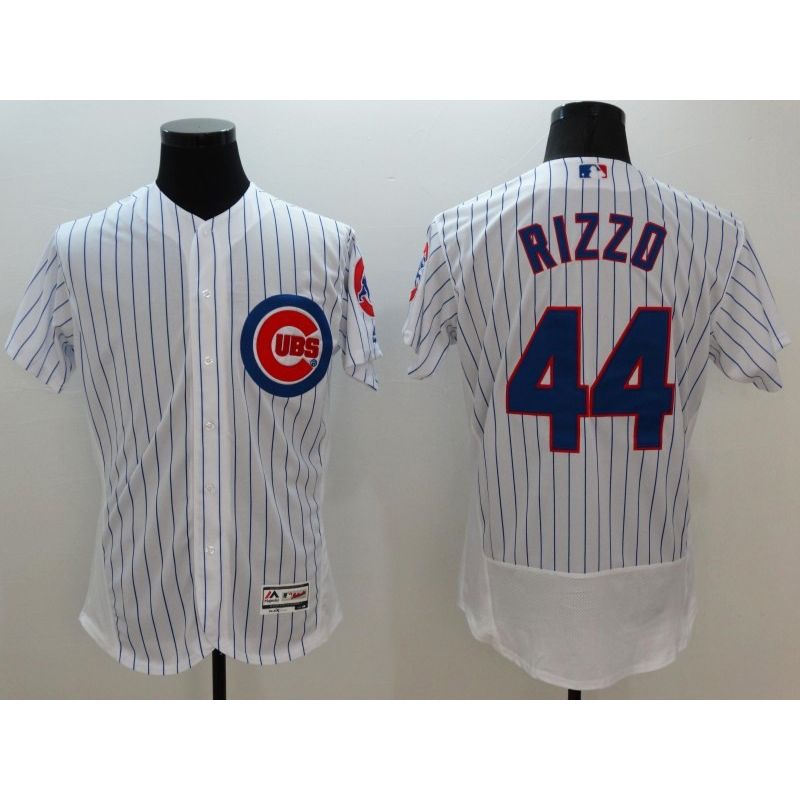 Cheap Anthony Rizzo Cubs Jersey From China 2016 FlexBase White #44 In Men Women Youth Size