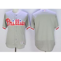 Cheap Phillies Jersey From China 2016 FlexBase Gray In Men Women Youth Size