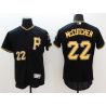 Cheap Andrew McCutchen Pirates Jersey From China 2016 FlexBase Black #22 In Men Women Youth Size