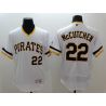 Cheap Andrew McCutchen Pirates Jersey From China 2016 FlexBase White V-neck #22 In Men Women Youth Size