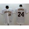 Cheap Barry Bonds Pirates Jersey From China 2016 FlexBase White #24 In Men Women Youth Size