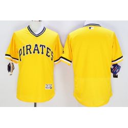 Cheap Pirates Jersey From China 2016 FlexBase Yellow In Men Women Youth Size