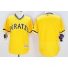 Cheap Pirates Jersey From China 2016 FlexBase Yellow In Men Women Youth Size