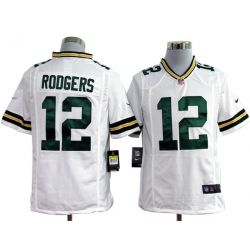 Cheap Aaron Rodgers Packers Jersey #12 White From China Game