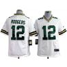 Cheap Aaron Rodgers Packers Jersey #12 White From China Game