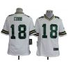 Cheap Randall Cobb Packers Jersey #18 White From China Game