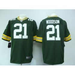 Cheap Charles Woodson Packers Jersey #21 Green From China Game