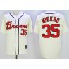 Cheap Phil Niekro Braves Jersey From China Cream #35 In Men Women Youth Size