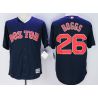 Cheap Wade Boggs Red Sox Jersey From China Navy #26 In Men Women Youth Size