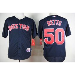 Cheap Mookie Betts Red Sox Jersey From China Blue #50 In Men Women Youth Size