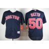 Cheap Mookie Betts Red Sox Jersey From China Blue #50 In Men Women Youth Size