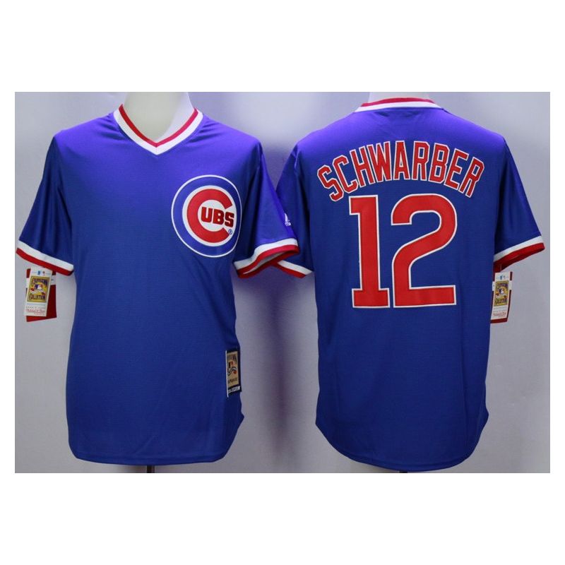 Cheap Kyle Schwarber Cubs Jersey From China Blue #12 In Men Women Youth Size