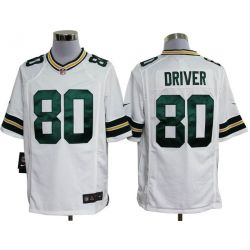 Cheap Donald Drive Packers Jersey #80 White From China Game