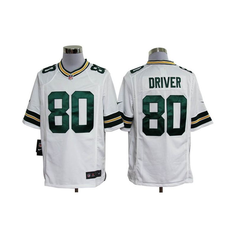 Cheap Donald Drive Packers Jersey #80 White From China Game