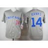 Cheap Ernie Banks Cubs Jersey From China Grey 1990 Turn Back The Clock #14 In Men Women Youth Size