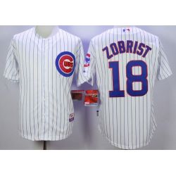 Cheap Ben Zobrist Cubs Jersey From China White #18 In Men Women Youth Size