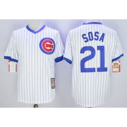 Cheap Sammy Sosa Cubs Jersey From China White throwback #21 In Men Women Youth Size