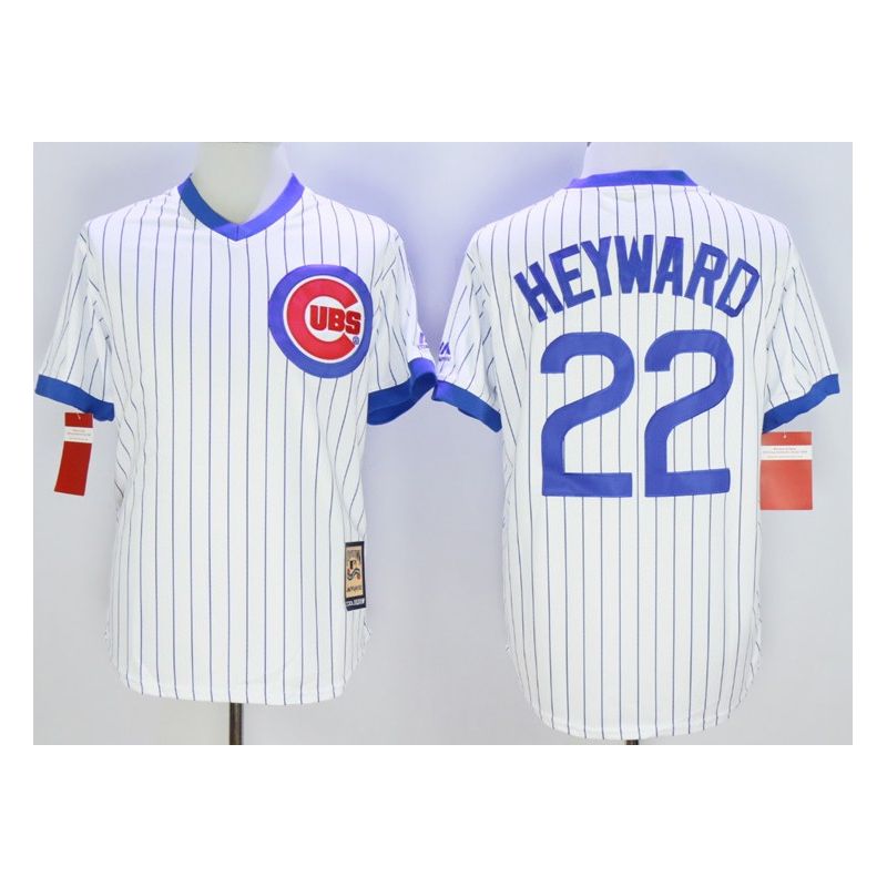 Cheap Jason Heyward Cubs Jersey From China White throwback #22 In Men Women Youth Size