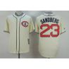 Cheap Ryne Sandberg Cubs Jersey From China Cream 1929 turn back the clock #23 In Men Women Youth Size