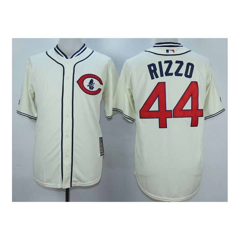 Cheap Anthony Rizzo Cubs Jersey From China Cream 1929 turn back the clock #44 In Men Women Youth Size