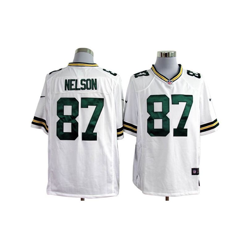 Cheap Jordy Nelson Packers Jersey #87 White From China Game