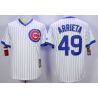 Cheap Jake Arrieta Cubs Jersey From China White throwback #49 In Men Women Youth Size