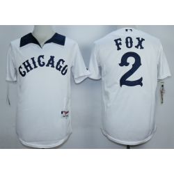 Cheap Nellie Fox White Sox Jersey From China White 1976 Turn Back The Clock #2 In Men Women Youth Size