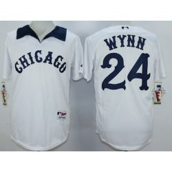 Cheap Early Wynn White Sox Jersey From China White 1976 Turn Back The Clock #24 In Men Women Youth Size