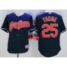 Cheap Jim Thome Indians Jersey From China Navy #25 In Men Women Youth Size