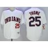 Cheap Jim Thome Indians Jersey From China White 1978 throwback #25 In Men Women Youth Size