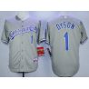 Cheap Jarrod Dyson Royals Jersey From China Gray #1 In Men Women Youth Size