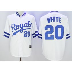 Cheap Frank White Royals Jersey From China White #20 In Men Women Youth Size