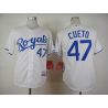 Cheap Johnny Cueto Royals Jersey From China White #47 In Men Women Youth Size