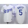 Cheap George Brett Royals Jersey From China White 2015 new #5 In Men Women Youth Size