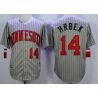 Cheap Kent Hrbek Twins Jersey From China Grey 1987 throwback #14 In Men Women Youth Size