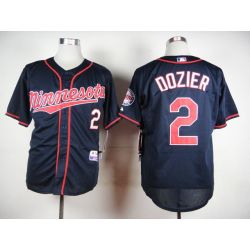 Cheap Brian Dozier Twins Jersey From China Blue #2 In Men Women Youth Size