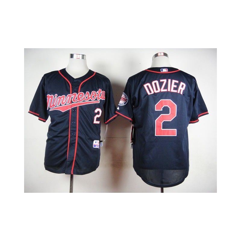 Cheap Brian Dozier Twins Jersey From China Blue #2 In Men Women Youth Size