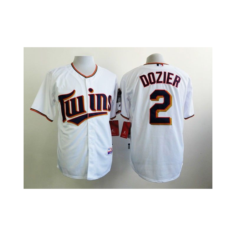 Cheap Brian Dozier Twins Jersey From China White #2 In Men Women Youth Size