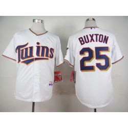 Cheap Byron Buxton Twins Jersey From China White #25 In Men Women Youth Size