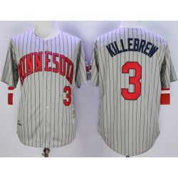 Cheap Harmon Killebrew Twins Jersey From China Grey 1987 throwback #3 In Men Women Youth Size