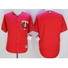 Cheap Twins Jersey From China Red throwback In Men Women Youth Size