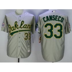 Cheap Jose Canseco Athletics Jersey From China Gray #33 In Men Women Youth Size