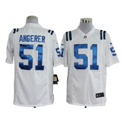 Cheap Pat Angerer Colts Jersey #51 White From China Game