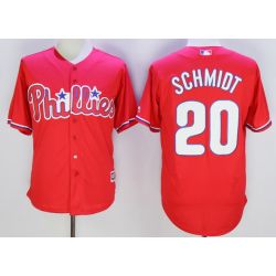 Cheap Mike Schmidt Phillies Jersey From China Red #20 In Men Women Youth Size